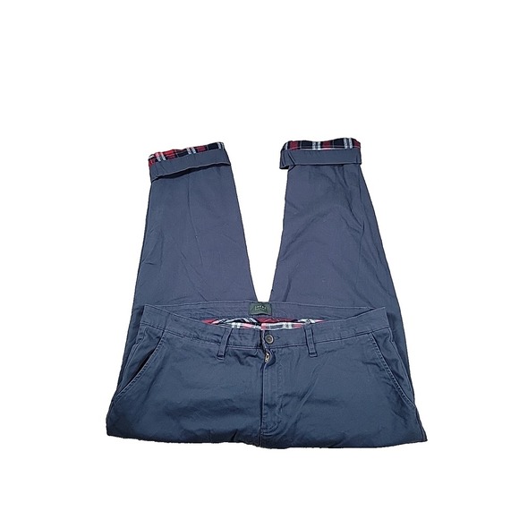 Jachs | Pants | Jachs New York Flannel Lined Chino Pants 4x30 Navy Blue ...